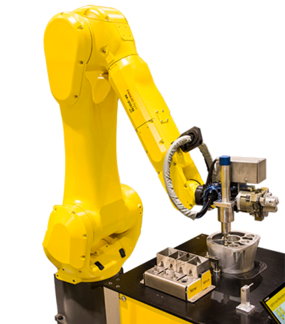 Automatic FANUC Industrial Robotic Arm Payload 25kg Electronic Components