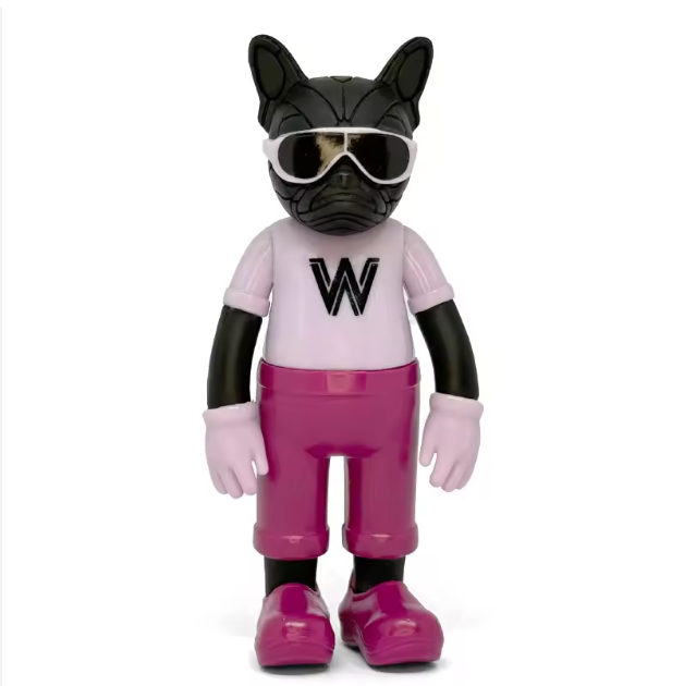 Side view of collectible PVC figure showcasing pose and proportions