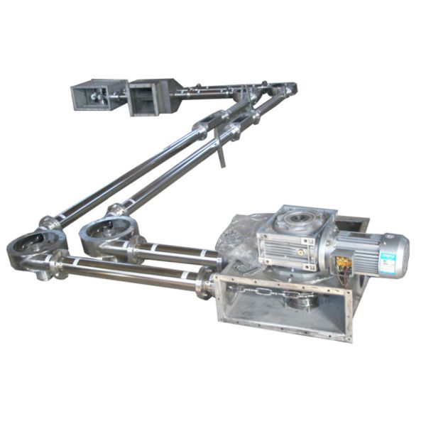 Customized Tube Chain Conveyor for Powder Material Handling Tubular Drag Chain Conveyor Tubular Conveyor for Powder and Granule Handling in Industrial