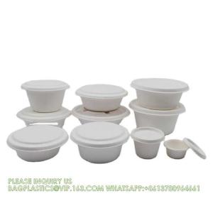 Eco Friendly Bowls 100% Compostable Disposable Biodegradable Sugarcane Bagasse