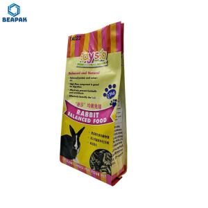 China Gravure Printing Aluminum Side Gusset 1kg Animal Food Bag on sale