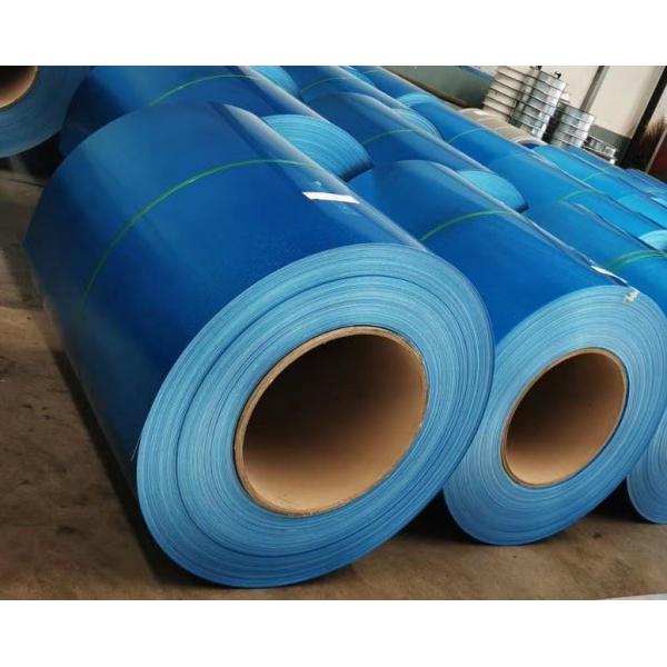 Buy Blue AFP Anti Finger Print Galvalume Steel Coil at wholesale prices