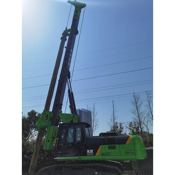 Buy 1500mm Diameter Caterpillar Hydraulic Piling Rig Machine Electrical Control at wholesale prices