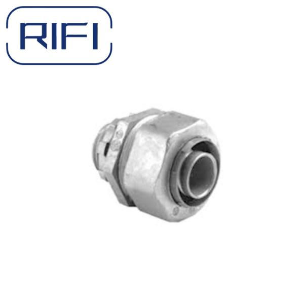 Liquid Tight Flexible Conduit Connector For Box Bonding Model No LTC038-LTC400 UL 514B Standard