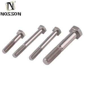 ZINC Finish ANSI/ASME Standard Stainless Steel Half Thread Hex Bolt for Heavy