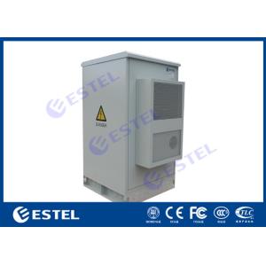 Insulated Steel 19" 27U Outdoor Telecom Cabinet Side Access