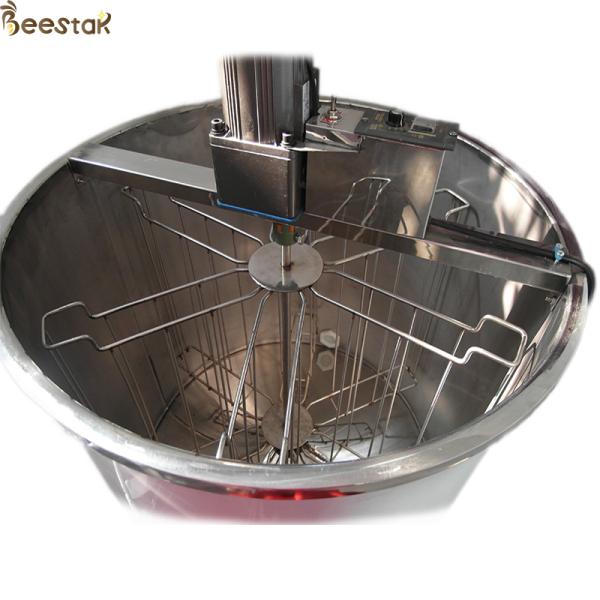 6 Frames Stainless Steel Electric Honey Extractor With Vertical Motor