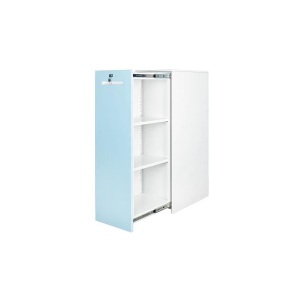 Buy Two Adjustable Shelves Office Tower Cabinet H1200*W400*D600MM at wholesale prices