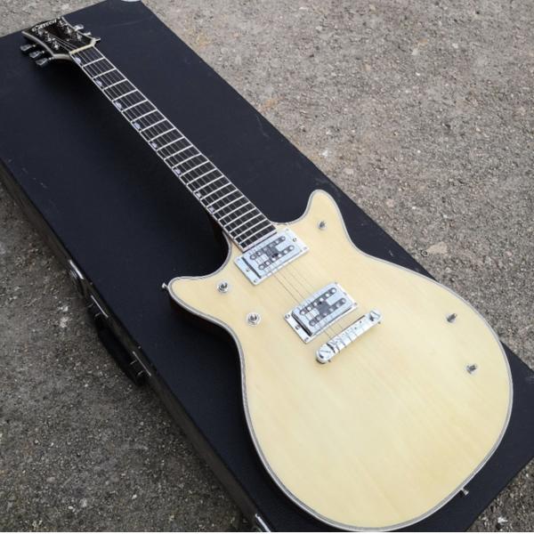 Grand guitar Electric guitar Grets guitar Natrual color Face and back Presented