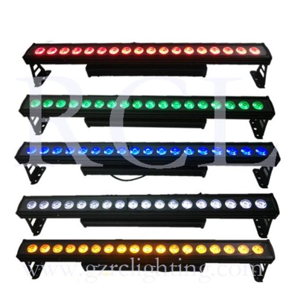 Buy LED Stage Light 18*12W Rgbwauv 6in1 IP68 LED Wall Washer at wholesale prices