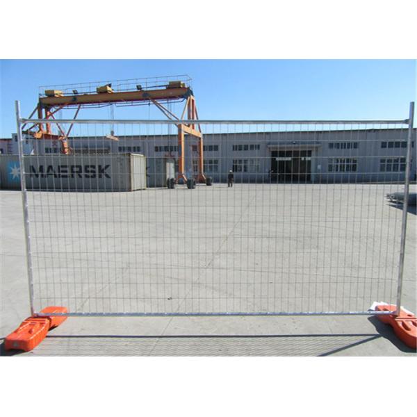 2400 Wx 2100 H Durable Temporary Safety Fence , Temporary Mesh Fencing