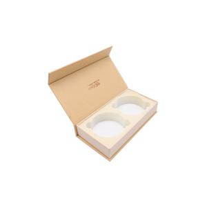 Matt Lamination Hot Stamping Paper Gift Box With EVA Insert