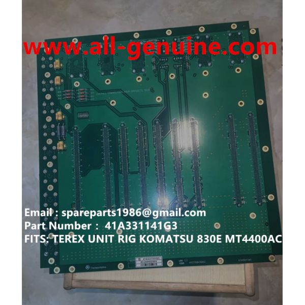 41A331141G3 BACK PLANE FITS GE TEREX UNIT RIG BUCYRUS MT4400AC MT5500 MT3600