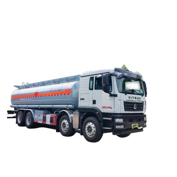 HOWO Chassis Chemical Liquid Tanker Truck 8x4 20CBM fuel delivery truck