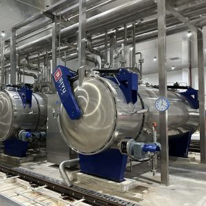 Continuous Operation Fully Automatic Sterilizer Autoclave Sterilization Retort