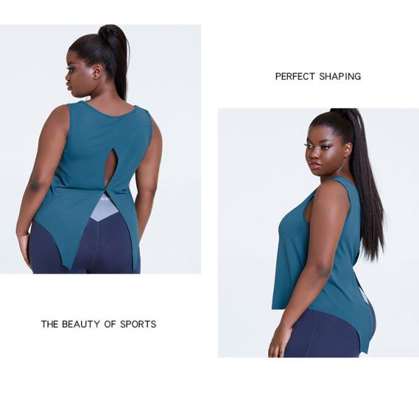 Sexy Back Slit OEM Athletic Works Tank Tops