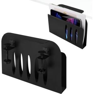 Metal Cable Tray for Under Desk Cable Organization Punch-Free Clamp on Newest