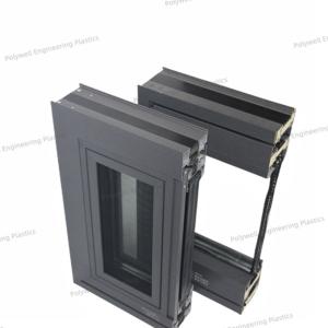 Customized Composite Aluminium System Window With Thermal Break Profile Sound