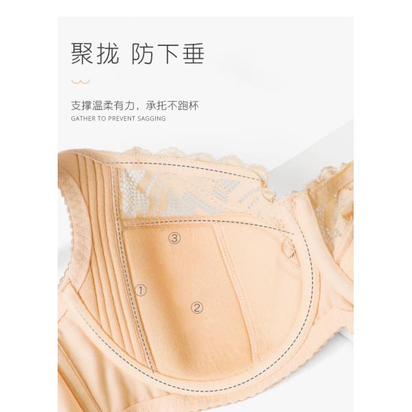 High Quality Comfortable Women's Bra And Panty Set Lace Underwear And Bra Sets D Cup