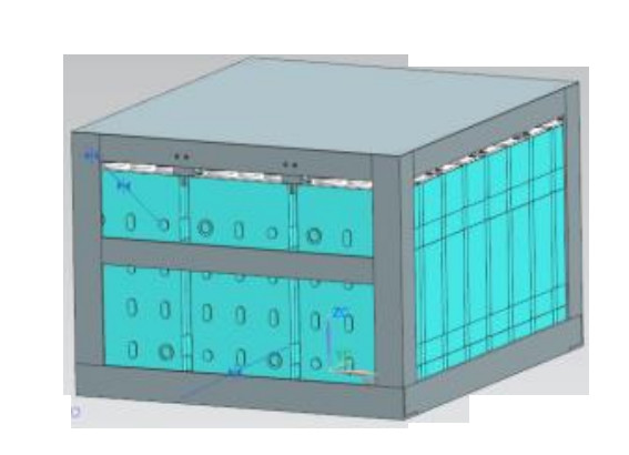 Pollution Free 39V 120Ah Nickel Zinc Battery 100Wh/Kg