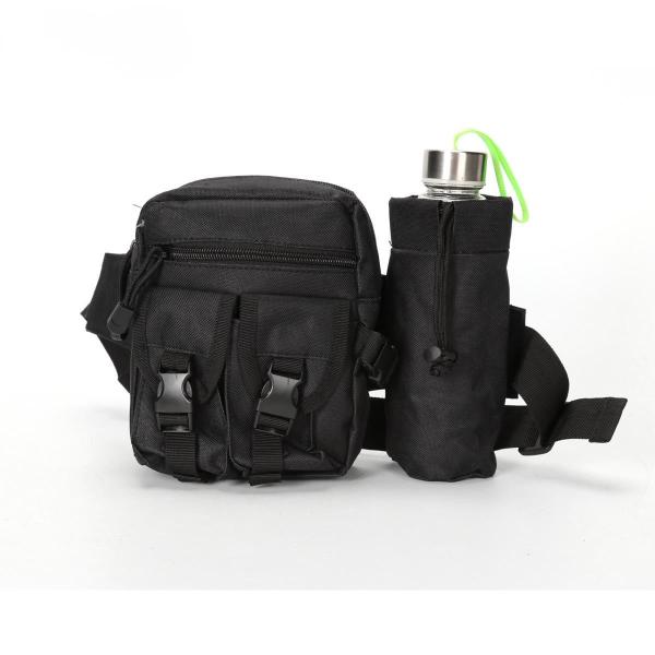 Outdoor Kettle Hanging Tactical Accessories Multifunctional Camouflage Waist Bag 600D Nylon