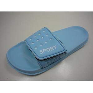 Ladies Breathable Flat Eva Material Slippers Upper With Velcro