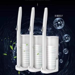 Custom Disposable Toilet Brush with Odor Control