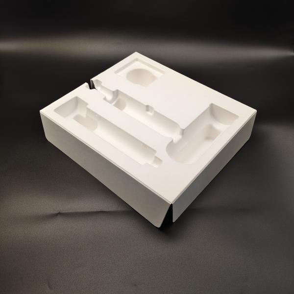 High-end High-speed Hair Dryer Set with White Sugarcane Pulp Wet-pressed Paper Pulp Molding Base - Thickened, Hardened, Drop-proof, Shockproof,