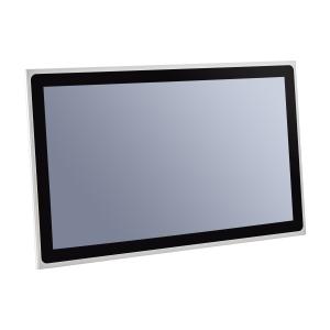 27" panel mount industrial HMI panel PC pure flat surface embedded touch