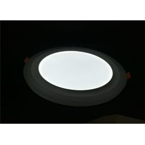 Isolated Round 24 Watt Led Panel Light , Embedded Super Slim Led Panel Light