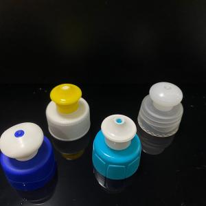 Plastic Water Bottle Cap with Pull and Push Design 20mm 24mm 28mm Samples US 0