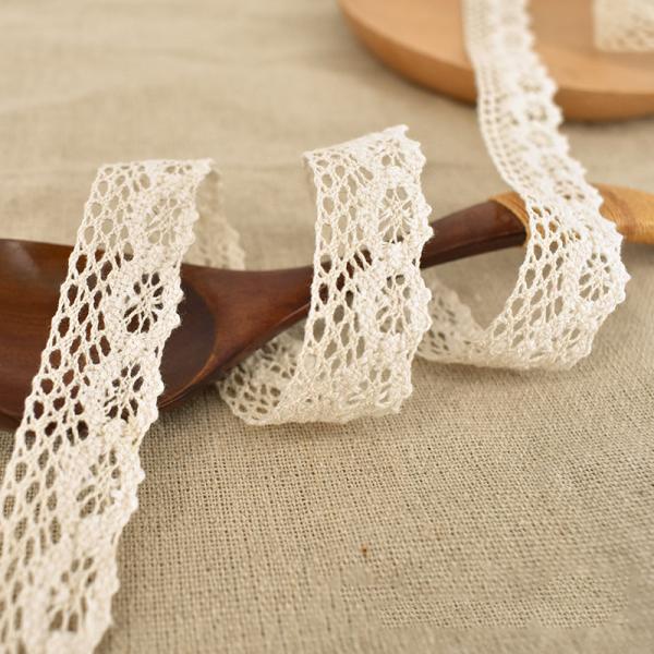 Eco-friendly lace fabric for curtain garment accessories eyelet embroidery Pure