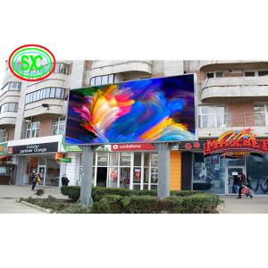 High brightness 6000 nits outdoor digital LED billboard LED display under the