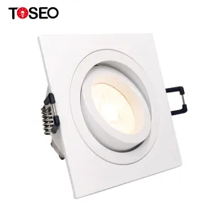 Durable Aluminium GU10 Downlight Fitting For Residential