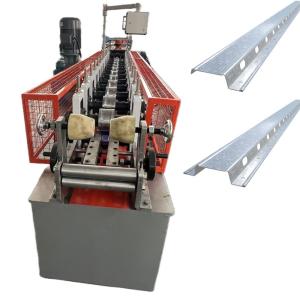 GI PPGI RC-1 Resilient Sound Furring Channel Roll Forming Machine With Punching