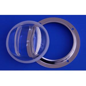 Quality Height 30mm Led Glass Lens For Street Light / Led Optical Lens For Outdoor Lighting for sale