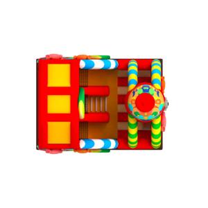 Factory Inflatable Bouncy House With Slide Candy Inflatable Combo