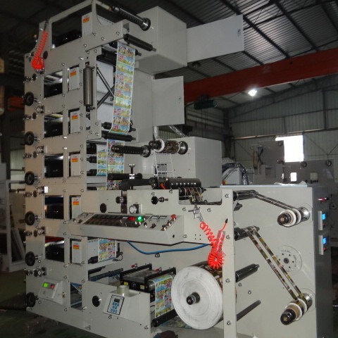 China High Speed Foil PVC BOPP PE Label Paper Cup Plastic Film Bag 2 4 6 8 Colour Flexographic Flexo Printing Machine#5000kg on sale