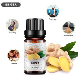Massage Ginger OEM Essential Oil Weight Loss 100% Natural JIANFENG