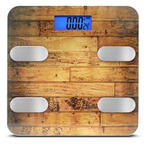 China Glass Platform 180kg 396LBS Bluetooth Body Fat Scale on sale