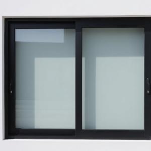Modern Aluminum Sliding Window 2.0mm Frame Powder Coated White