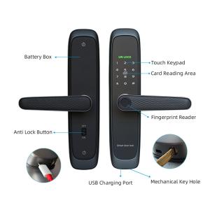 Digital Tuya Glass Door Lock