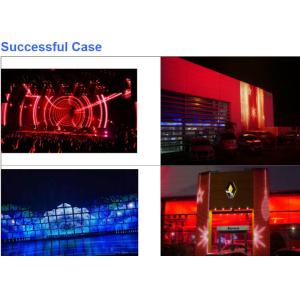 4000nits DMX512 Led Flexible Curtain Screen 204W Outdoor