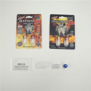 Glossy finishing Enhancement Rhino 7 9x12cm 3D packing card