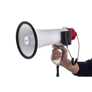 Full-Range Audio Crossover 40W Handheld Bullhorn Megaphone Speakers for