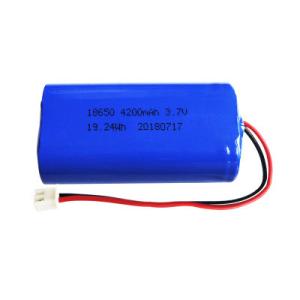 Quality 5200mAh 3.7 V 18650 Custom Rechargeable Liion Battery Pack for sale