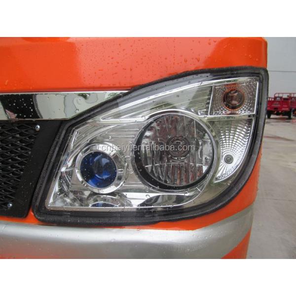 32Ah Storage Battery Heavy Duty Closed Cabin Adult Tricycle with Keel 40*100mm Frame