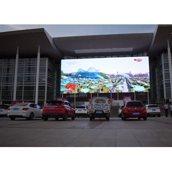 Minvol LED P31.25 Outdoor Building Front Maintenance Curtain Led Display LED