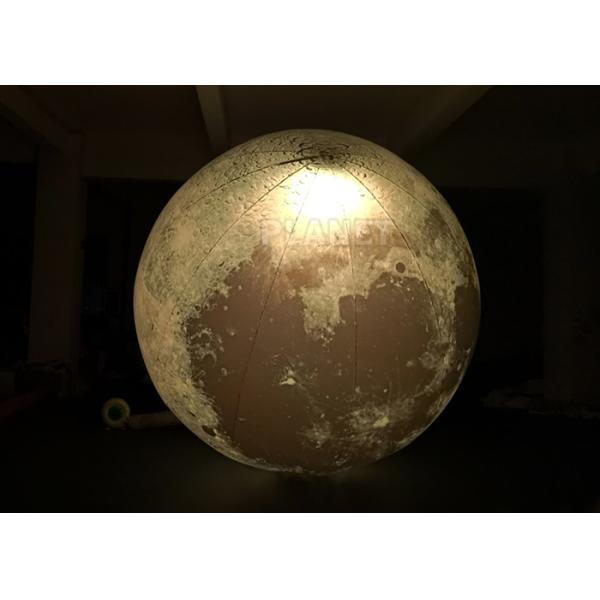 Giant Inflatable Lighting Decoration With Colorful LED Blub CE EN71 EN14960