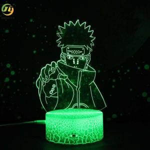 3D Colorful Led Small Night Light Remote Control For Bedroom Home Decoration